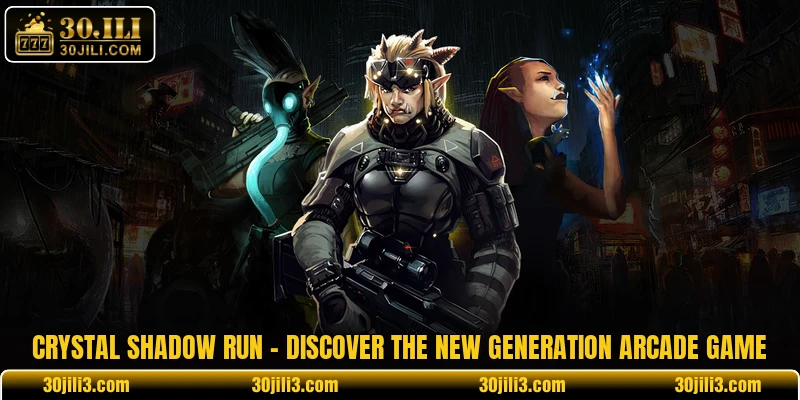 Crystal Shadow Run - Discover The New Generation Arcade Game