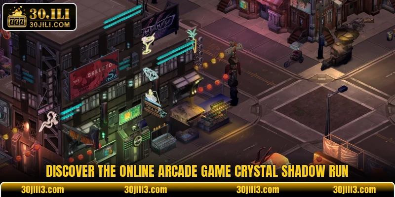 Discover the online arcade game crystal shadow run