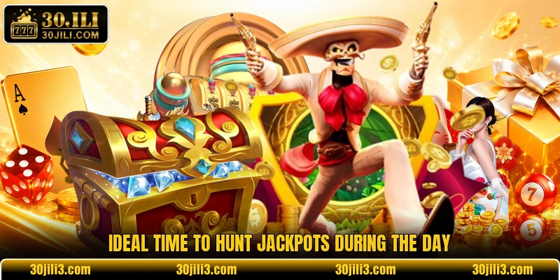Ideal time to hunt jackpots during the day Ideal time to hunt jackpots during the day