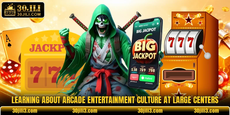Learning about arcade entertainment culture at large centers