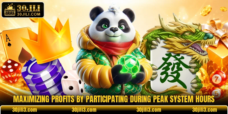 Maximizing profits by participating during peak system hours