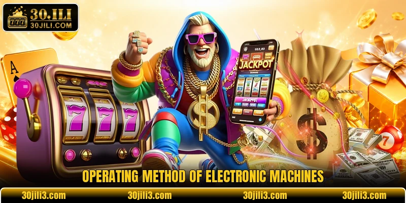 Operating method of electronic machines Operating method of electronic machines