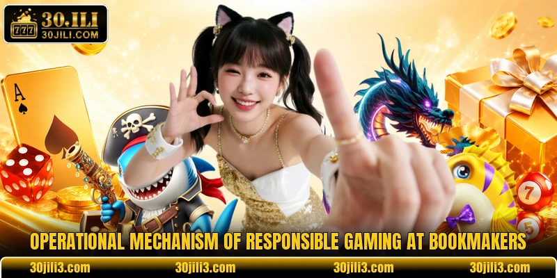 Operational mechanism of responsible gaming at bookmakers