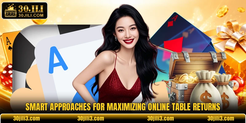 Smart approaches for maximizing online table returns Smart approaches for maximizing online table returns