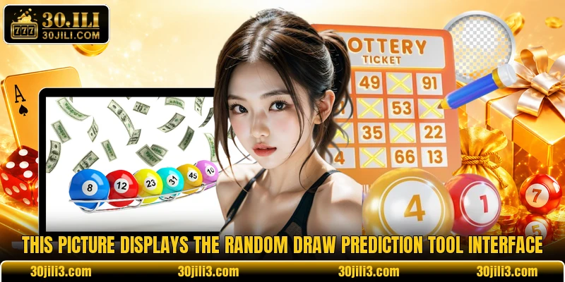 This picture displays the Random Draw Prediction Tool interface This picture displays the Random Draw Prediction Tool interface