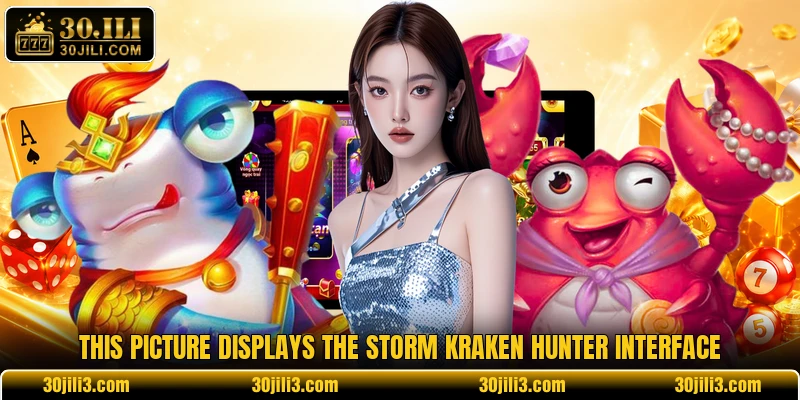 This picture displays the Storm Kraken Hunter interface This picture displays the Storm Kraken Hunter interface